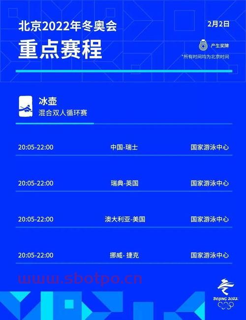 今日冬奥会的中国队赛程（冬奥会今天比赛时间）