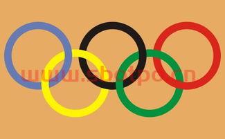奥运五环是什么颜色